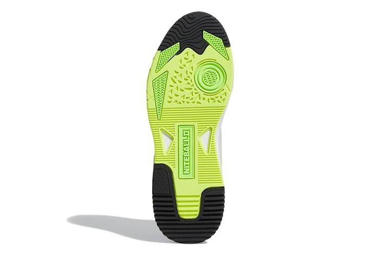 Кроссовки унисекс Adidas Niteball II белые, 36 EU