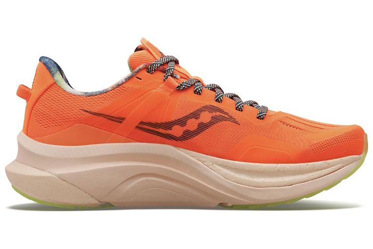 Беговые кроссовки мужские saucony Tempus Campfire Story, orange-cream, 45 EU