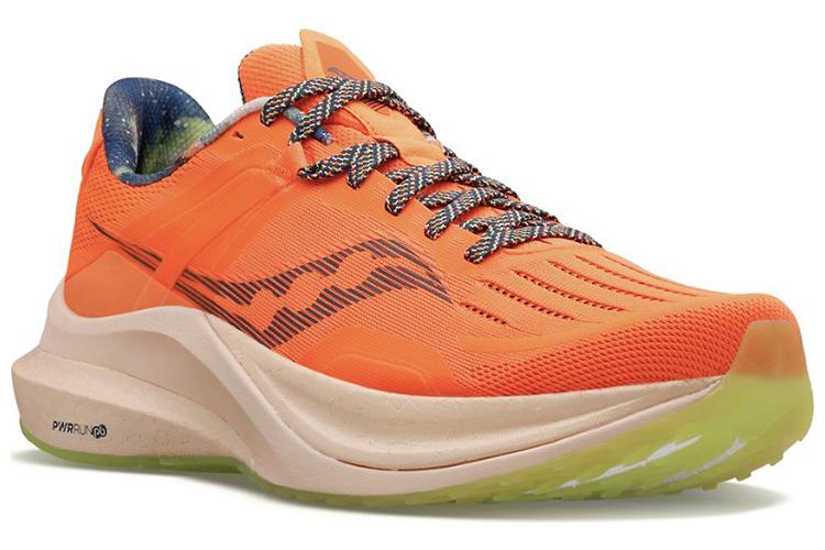Беговые кроссовки мужские saucony Tempus Campfire Story, orange-cream, 45 EU