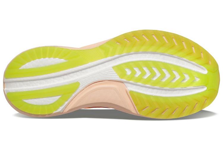 Беговые кроссовки мужские saucony Tempus Campfire Story, orange-cream, 45 EU