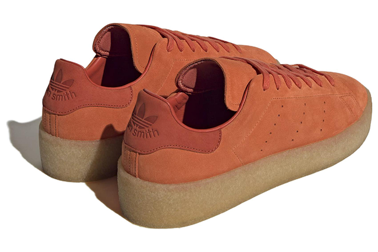 Спортивные кеды мужские Adidas Stan Smith Crepe Craft оранжевые, 42 EU