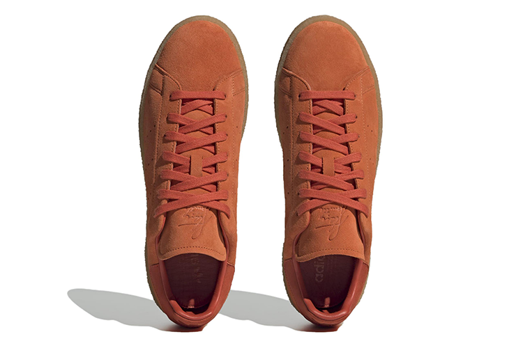 Спортивные кеды мужские Adidas Stan Smith Crepe Craft оранжевые, 42 EU