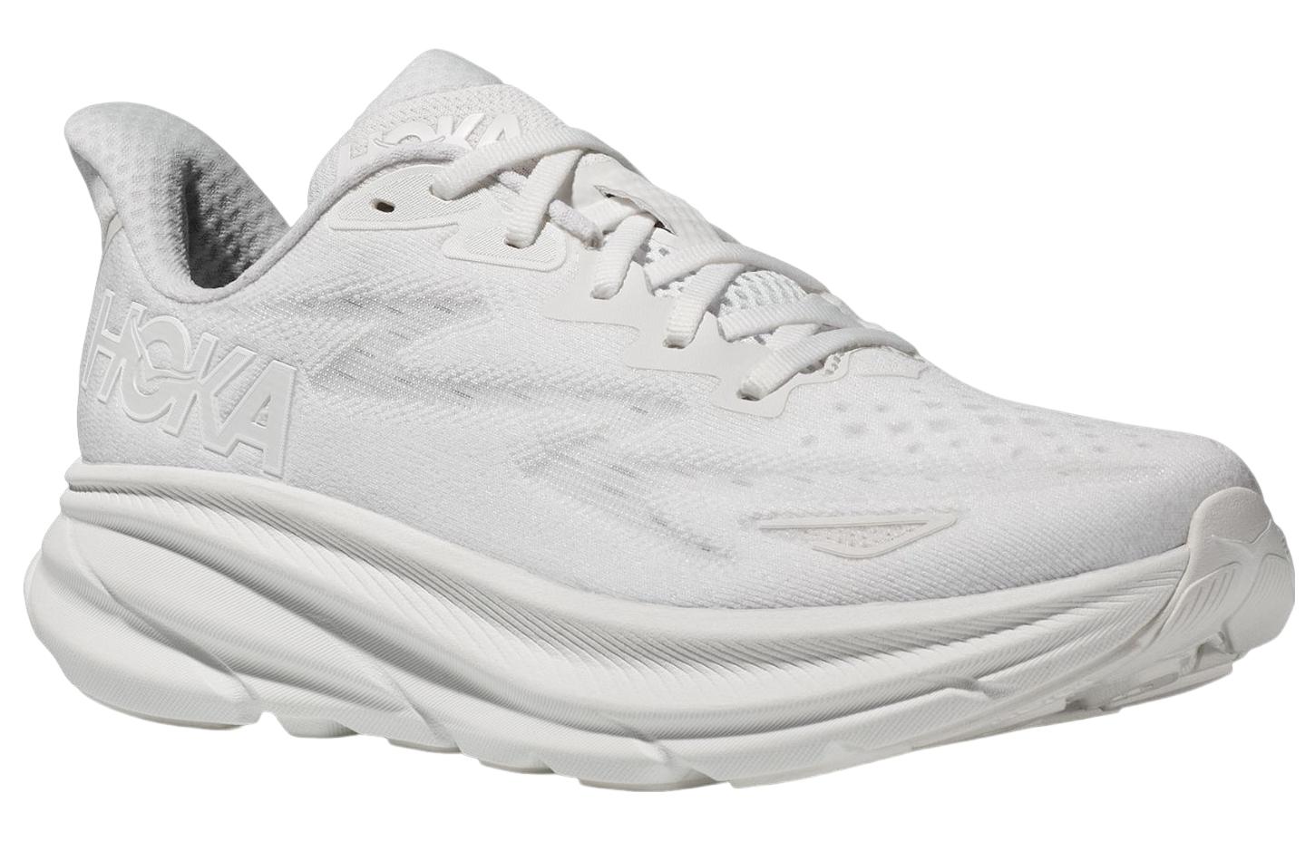 Кроссовки мужские HOKA ONE ONE Clifton 9 белые, 45 EU