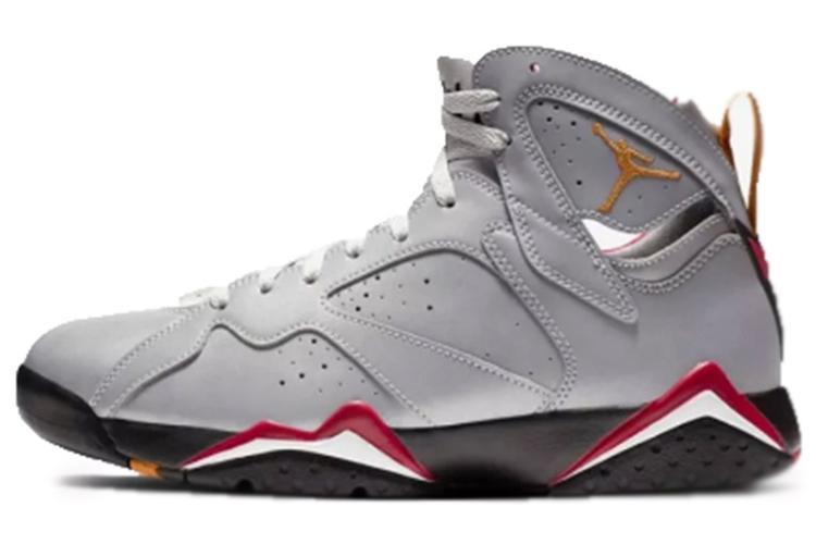 Спортивные кеды мужские Air Jordan 7 Retro SP Reflections Of A Champion серые
