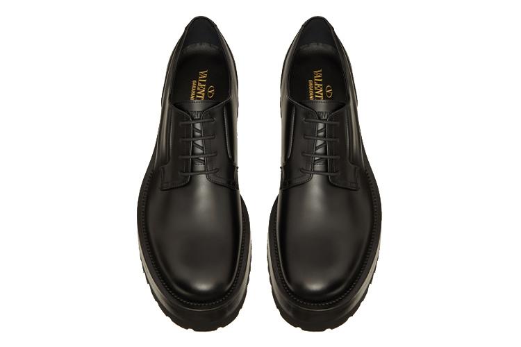 Полуботинки мужские Valentino Upraise черные, 44 EU