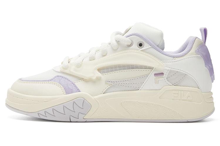 Спортивные кеды женские FILA Fusion Lifestyle бело-фиолетовые