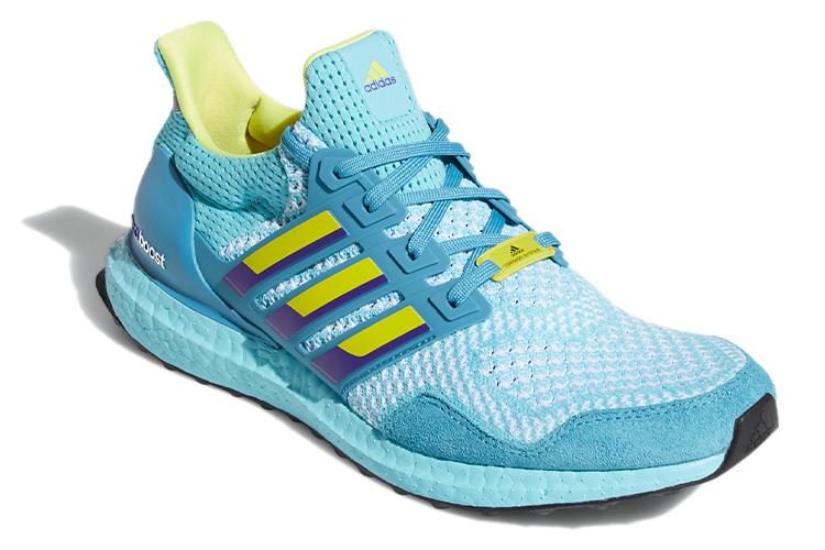 Кроссовки унисекс Adidas UltraBoost 1.0 Dna ZX 8000, blue-yellow, 42 EU