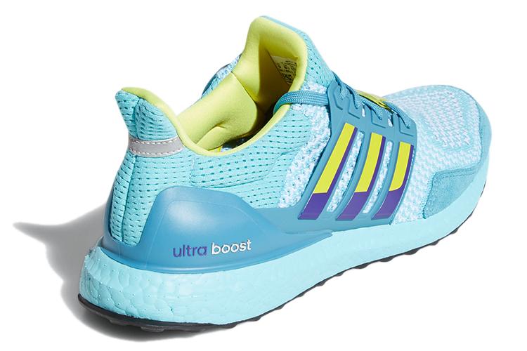 Кроссовки унисекс Adidas UltraBoost 1.0 Dna ZX 8000, blue-yellow, 42 EU