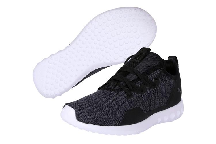 Спортивные кроссовки мужские PUMA Carson 2 X Knit серые, черные, белые, 44 EU