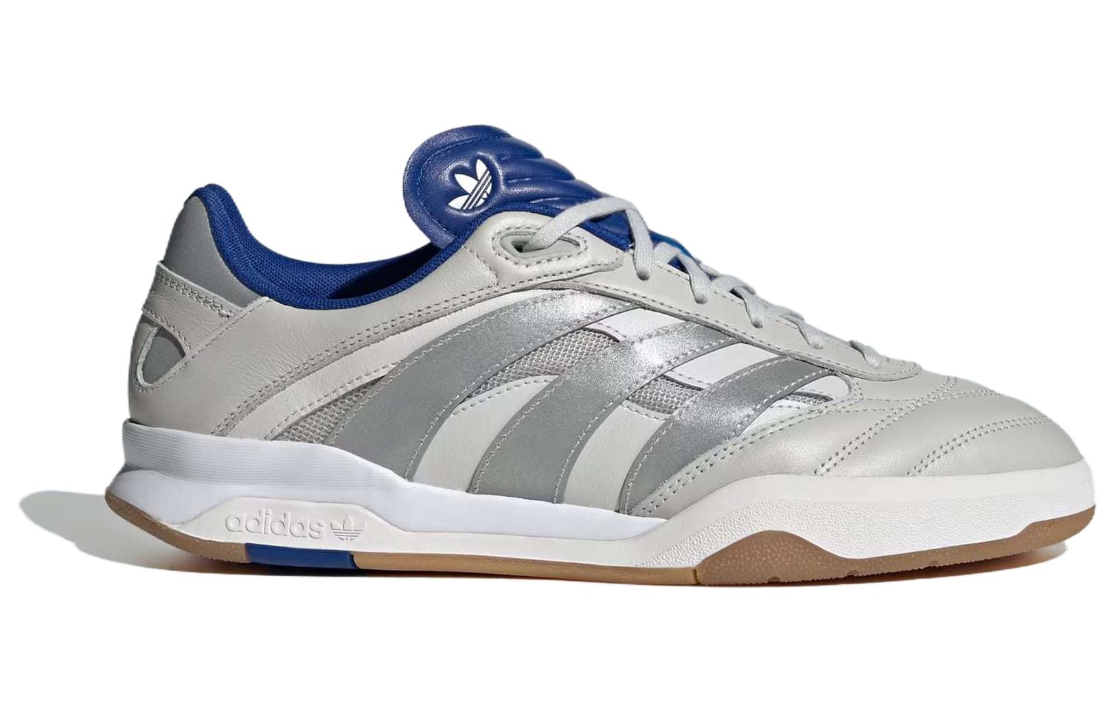 Велотуфли мужские Adidas Predator Mundial серый металлик, 45 1/3 EU