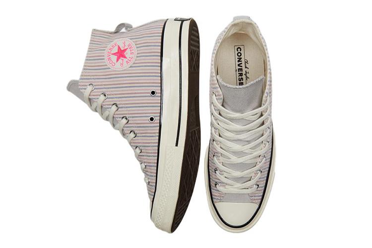 Кеды унисекс Converse Chuck 70 High pecan stripes, 37.5 EU