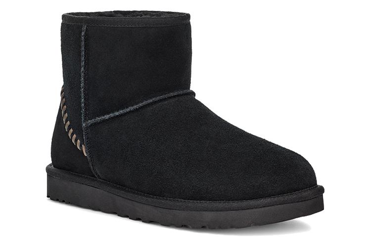 Снегоботинки мужские UGG Classic Mini Deco Suede Boot черные, 41 EU