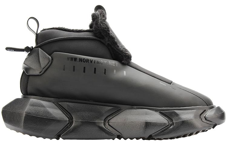 Снегоботы унисекс NORVINCY NY-XD-12301-B черные, 35 EU