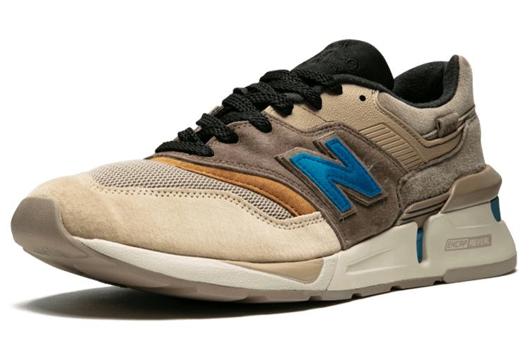 Кроссовки мужские New Balance 997S Fusion Kith X Nonnative brown beige, 44.5 EU