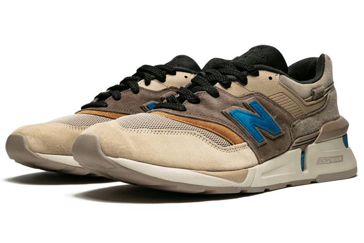 Кроссовки мужские New Balance 997S Fusion Kith X Nonnative brown beige, 44.5 EU