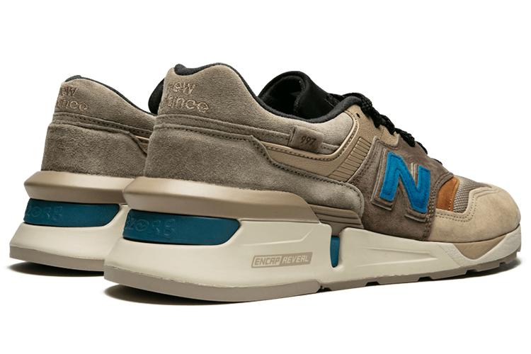 Кроссовки мужские New Balance 997S Fusion Kith X Nonnative brown beige, 44.5 EU