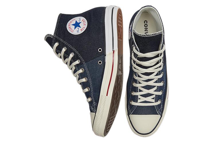 Кеды унисекс Converse Reconstructed Chuck Taylor All Star 1970s синий деним, 37 EU