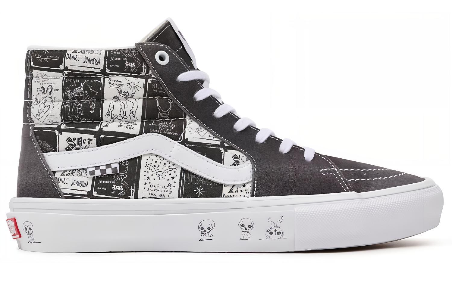 Кеды унисекс Vans SK8-Hi, 36 EU