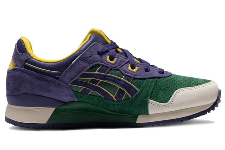 Кроссовки унисекс ASICS Gel Lyte III OG зеленые, фиолетовые, 37 EU