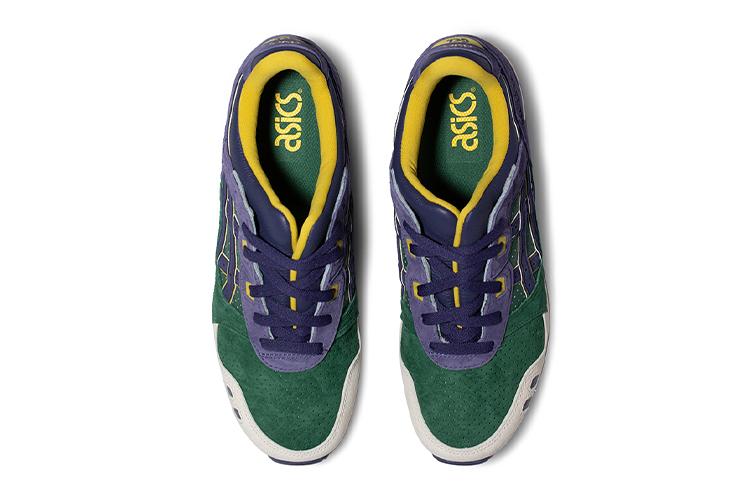 Кроссовки унисекс ASICS Gel Lyte III OG зеленые, фиолетовые, 37 EU