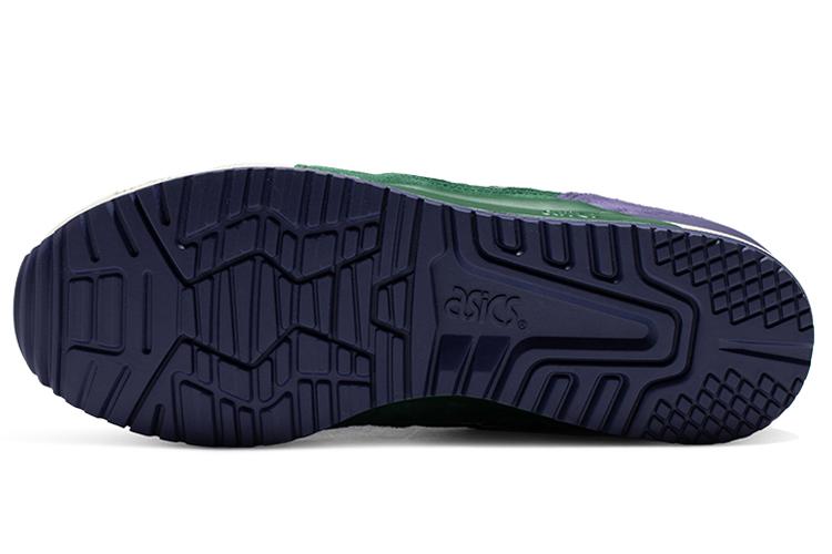 Кроссовки унисекс ASICS Gel Lyte III OG зеленые, фиолетовые, 37 EU