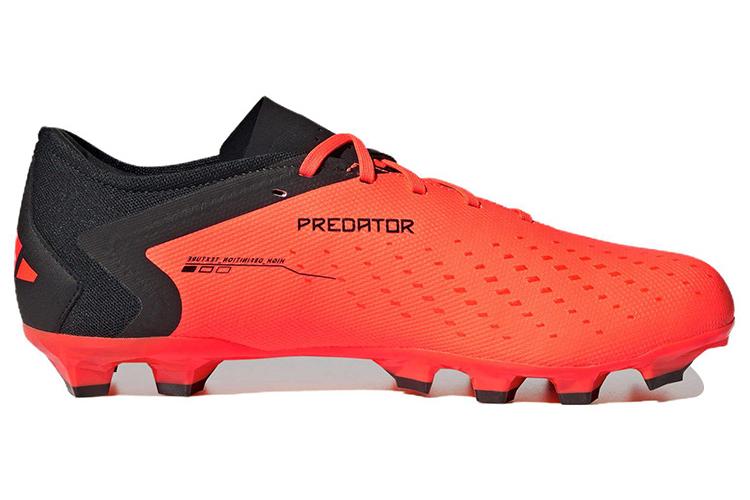 Футбольные бутсы унисекс Adidas Predator Accuracy.3 L Mg Solar Orange Black, orange, 40 EU