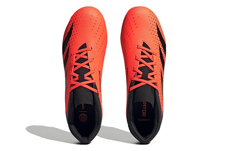 Футбольные бутсы унисекс Adidas Predator Accuracy.3 L Mg Solar Orange Black, orange, 40 EU