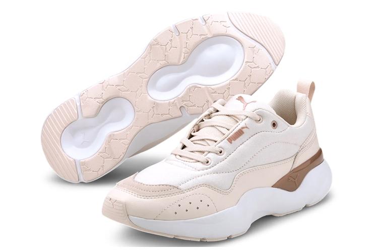 Кроссовки женские PUMA Lia белые/розовые, 39 EU