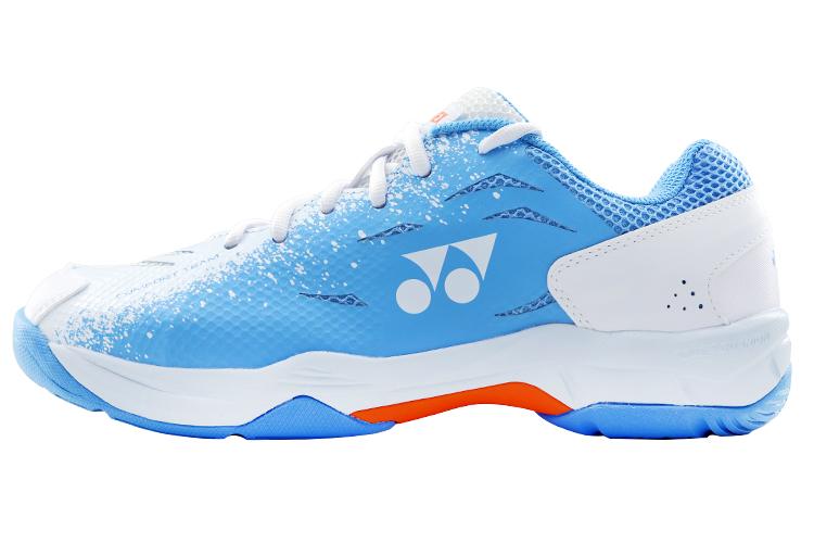 Кроссовки унисекс YONEX Power Cushion Low Top белые, небесно-голубые