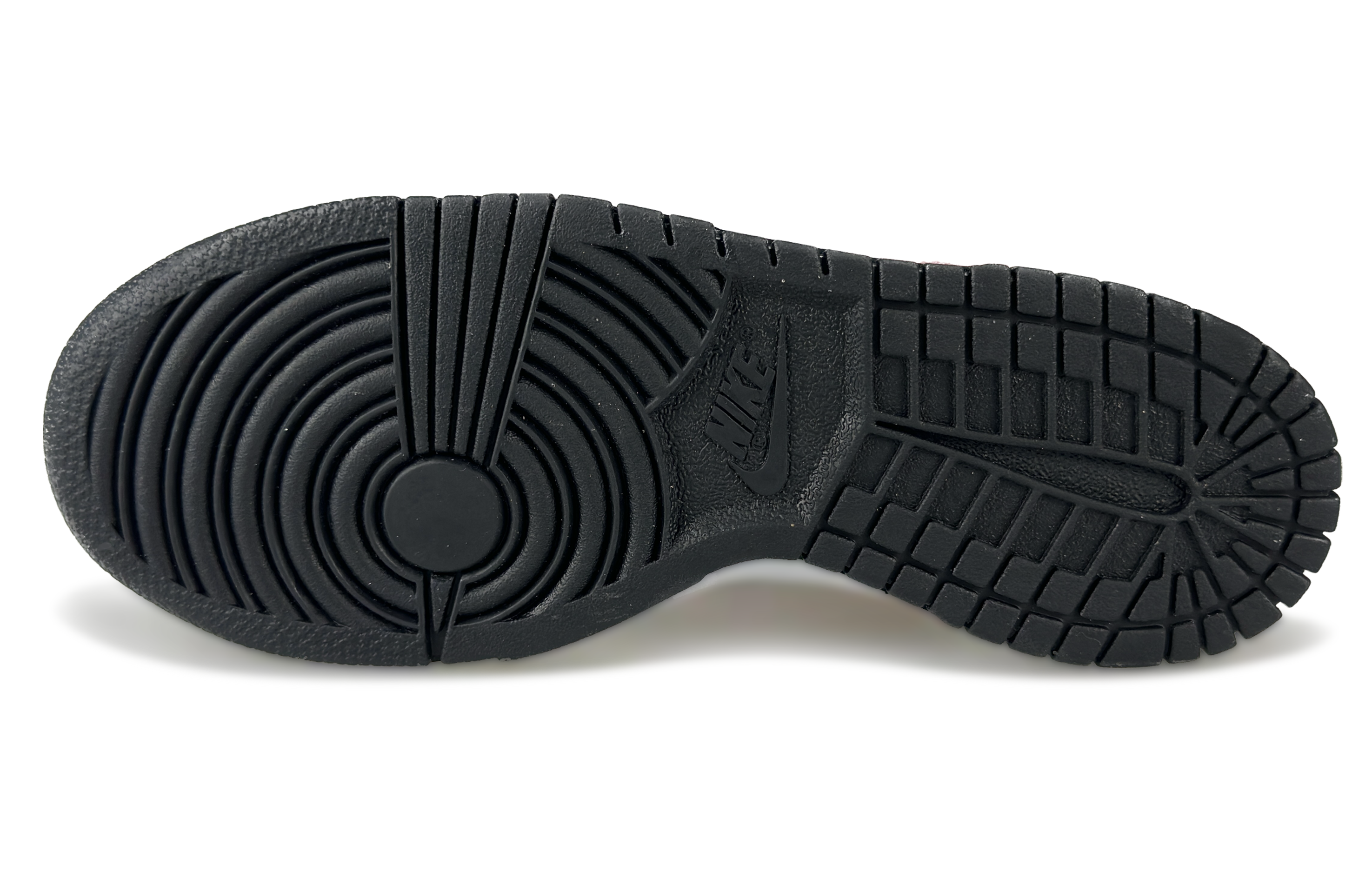 Кеды женские Nike Dunk Low Low-Top белые с розовым, 37.5 EU