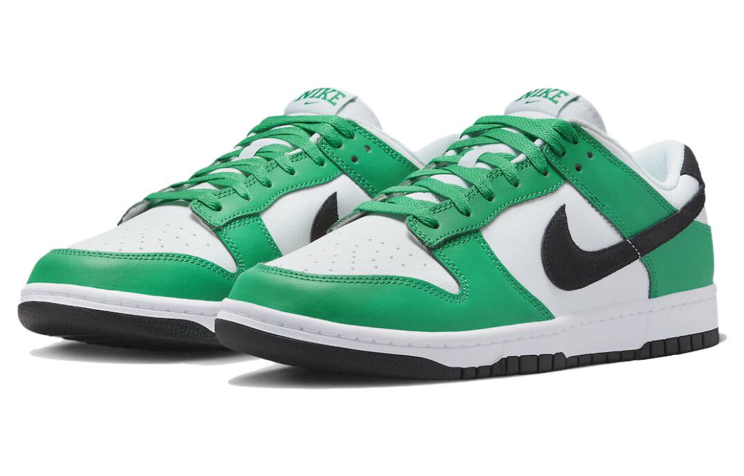 Кеды мужские Nike Dunk Low Celtics, green-white, 42.5 EU