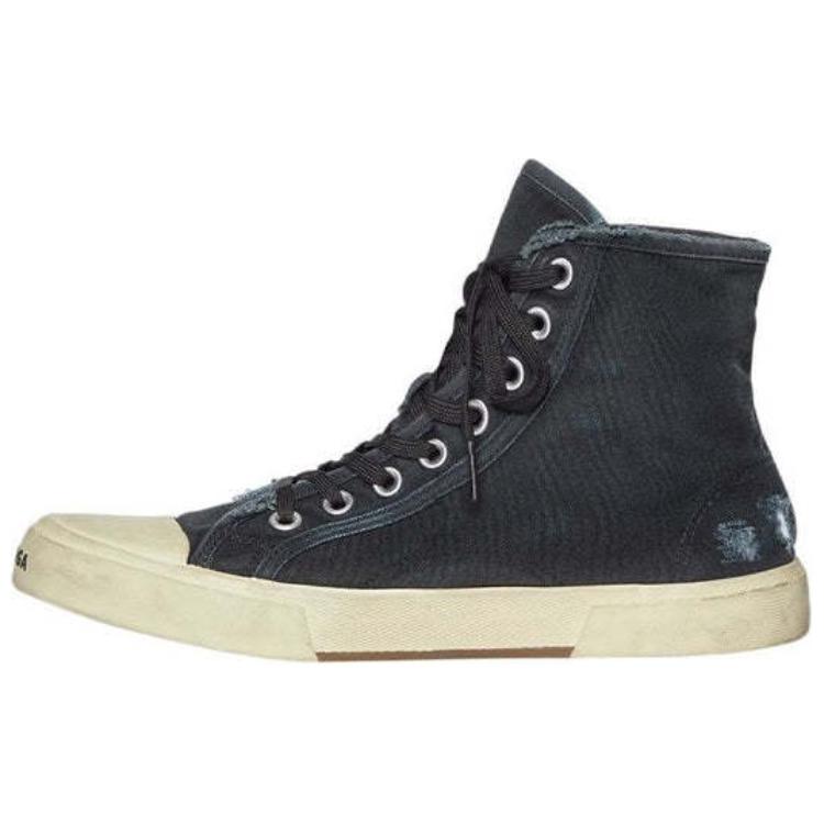 Кеды мужские Balenciaga Paris High Top черные, 39 EU