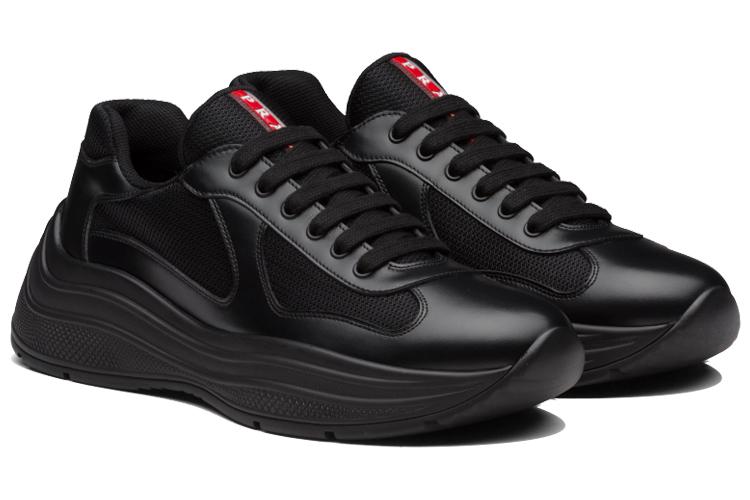 Кроссовки мужские PRADA America's Cup черные, 45 EU