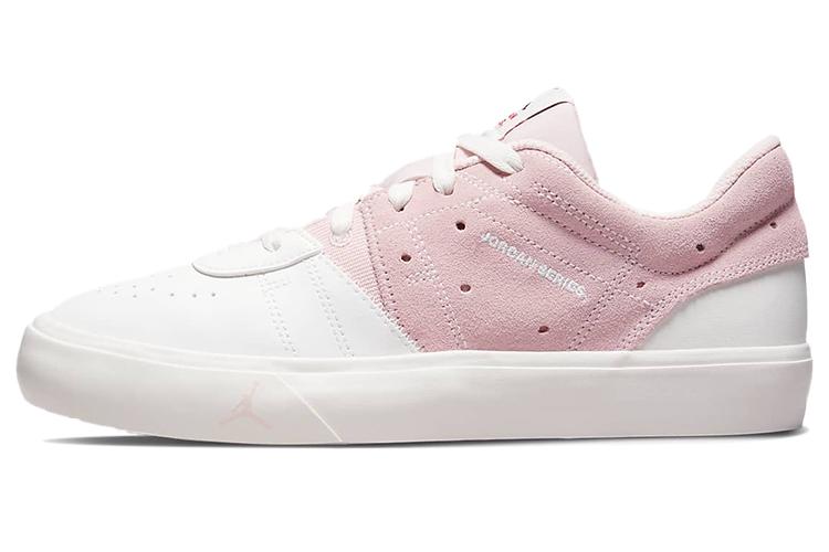 Спортивные кеды женские Jordan Series Es Atmosphere белые-розовые