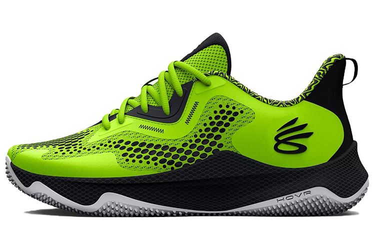 Кроссовки мужские Under Armour Curry 3 Hovr Splash lime black