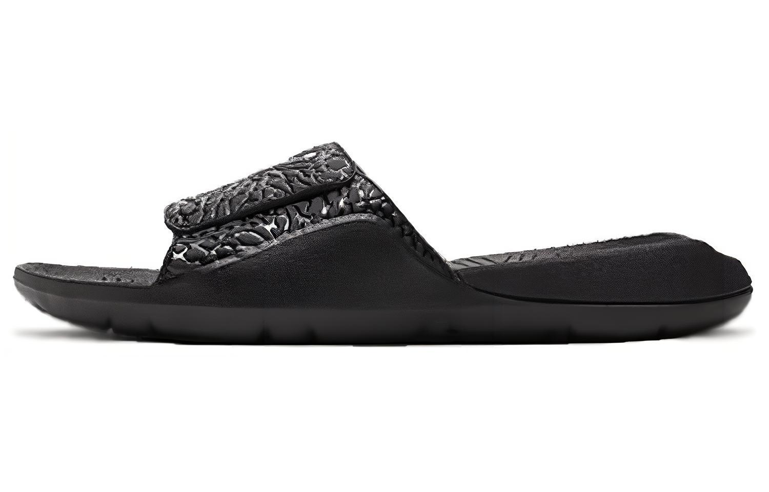 Шлепанцы мужские Air Jordan Hydro 7 V2 черные