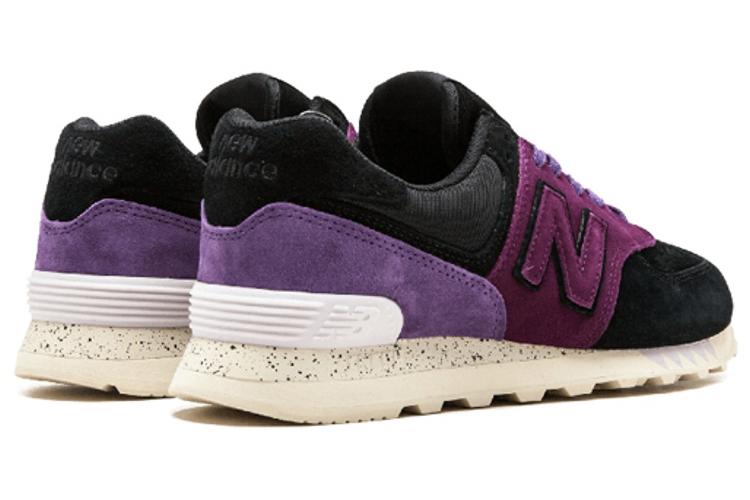 Кроссовки унисекс New Balance 574 Sneaker Freaker Tassie Devil фиолетовые-черные, 42.5 EU