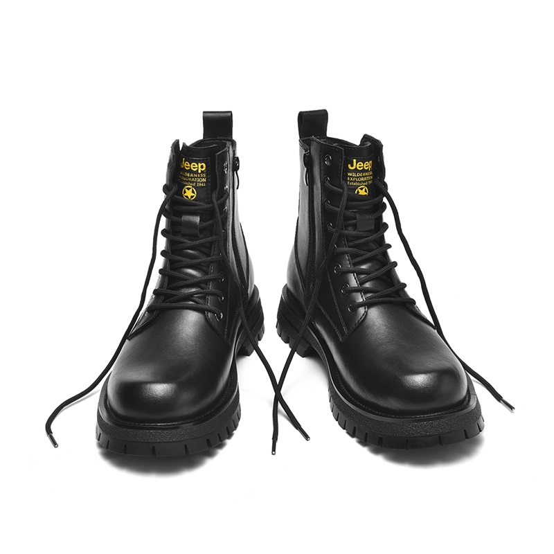 Ботинки мужские Jeep Martin черные, 45 EU