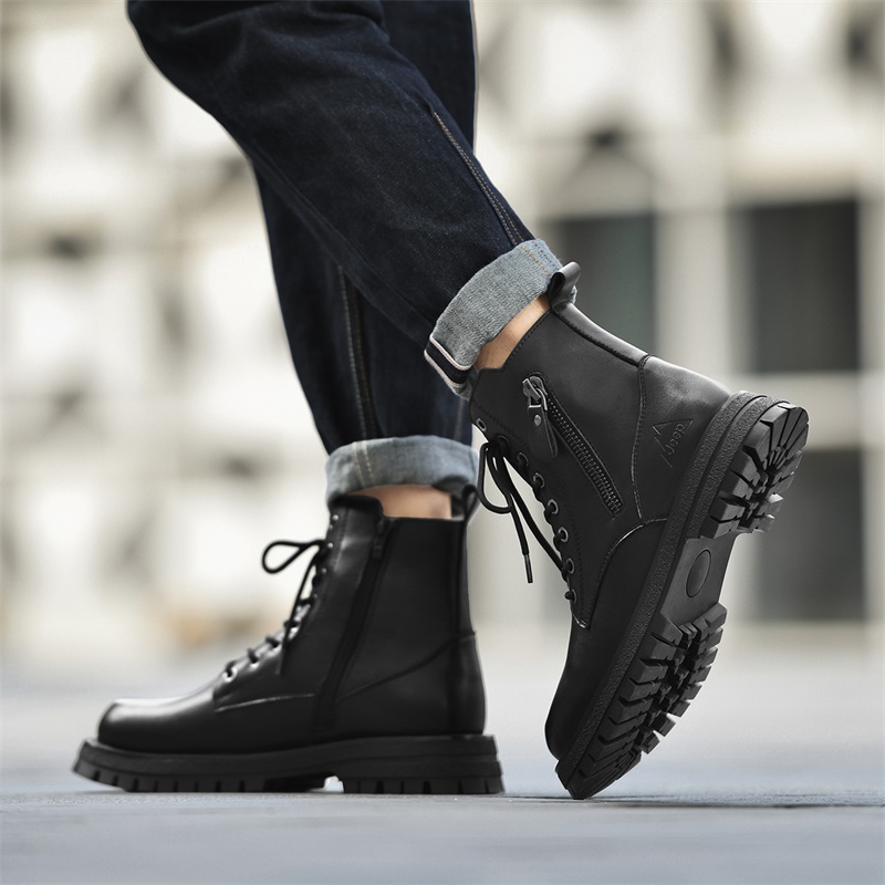 Ботинки мужские Jeep Martin черные, 45 EU