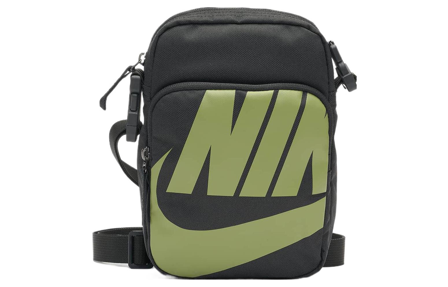 Сумка унисекс Nike Heritage зеленая, Small EU