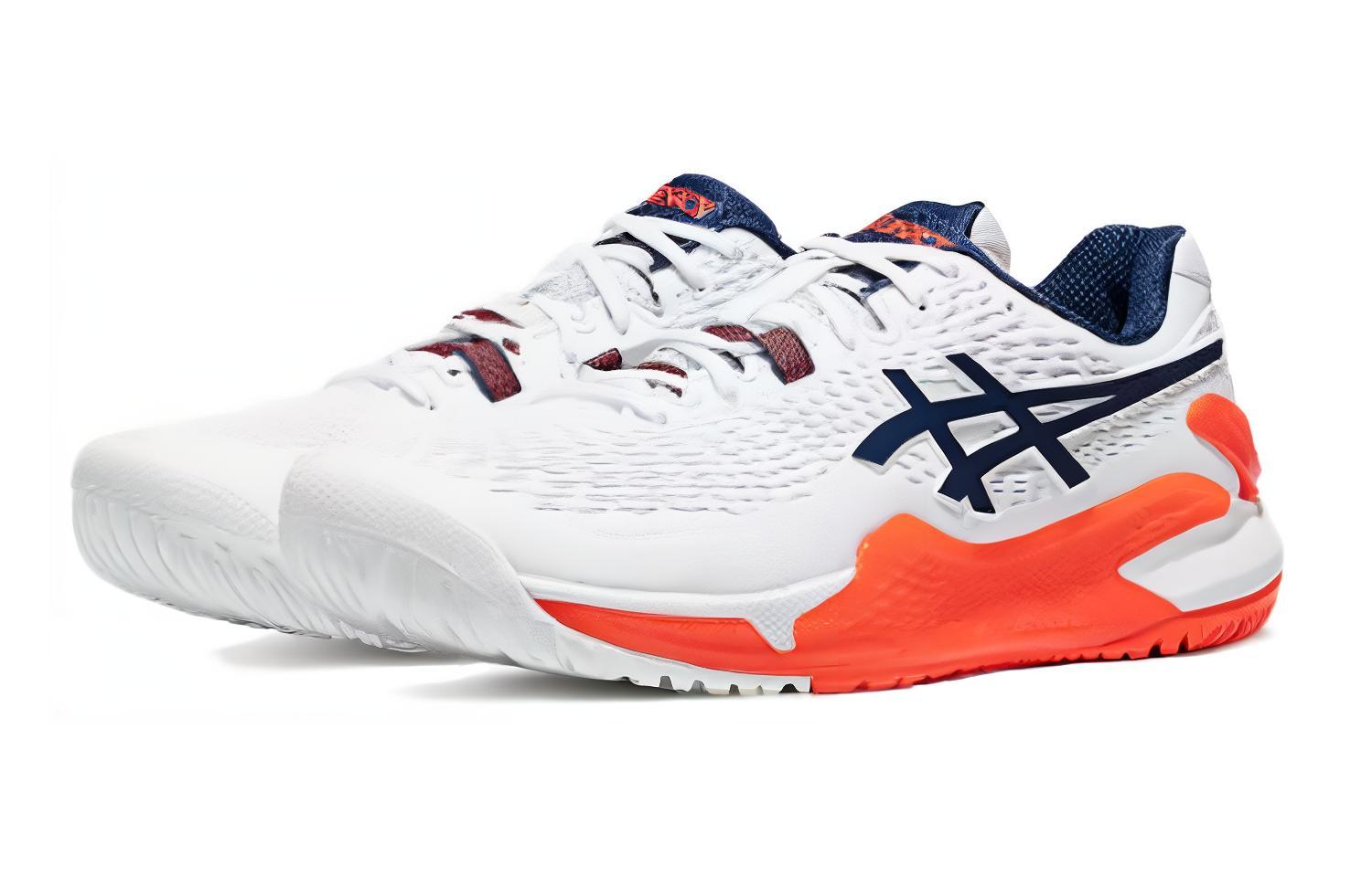 Кроссовки мужские ASICS Gel-Resolution 9 белые, 41.5 EU