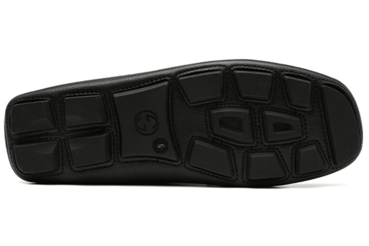 Мокасины мужские GUCCI Horsebit черные, 43 EU