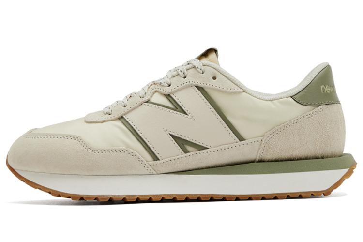 Кроссовки унисекс New Balance 237 cream green, 45 EU