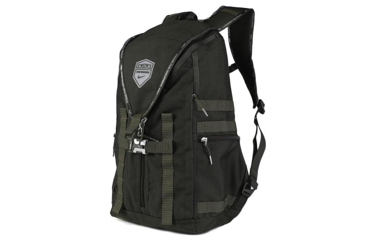 Рюкзак унисекс Nike BA5987-355 зеленый