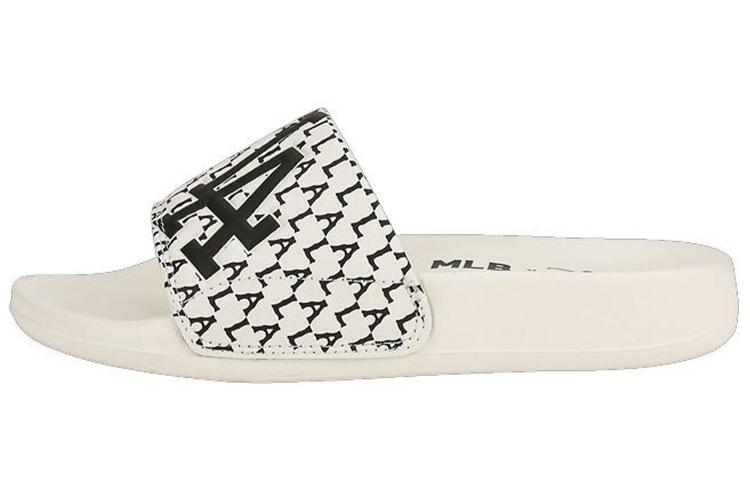 Шлепанцы унисекс MOUND MICKY x MLB белые