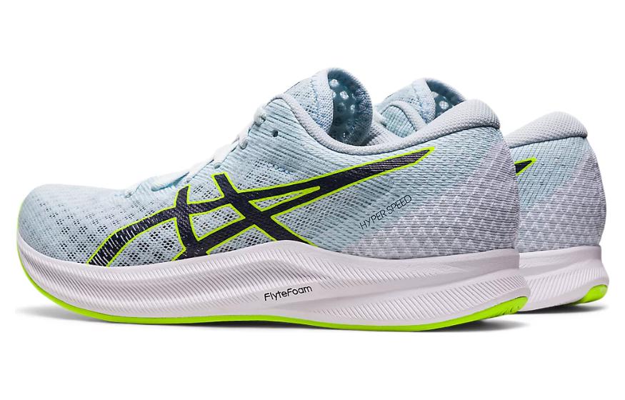 Кроссовки женские ASICS Hyper Speed 2 синие, черные, зеленые, 37 EU