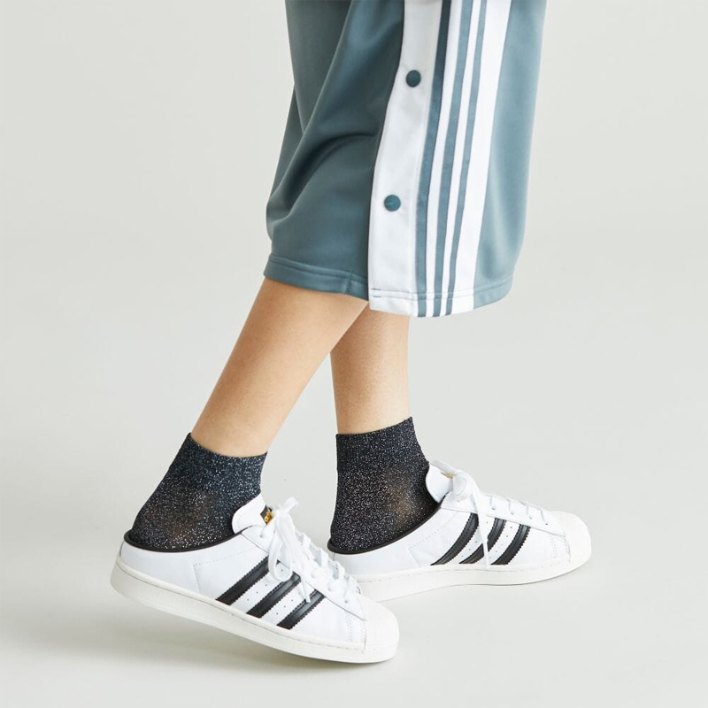 Кеды унисекс Adidas Superstar Mule белые черные золотые, 41 1/3 EU
