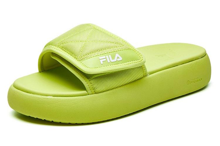 Шлепанцы женские FILA Fusion зеленые, 36 EU