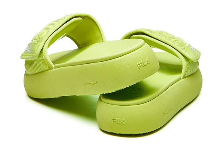 Шлепанцы женские FILA Fusion зеленые, 36 EU