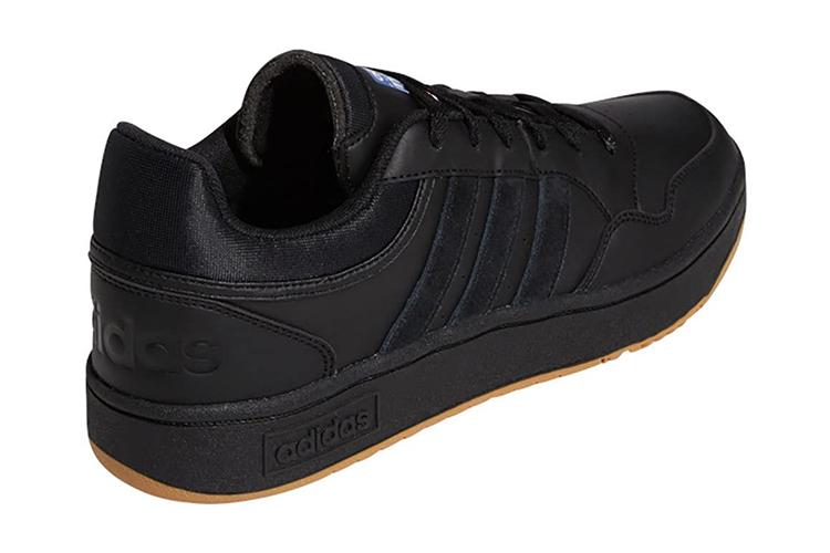Кроссовки мужские Adidas Neo Hoops 3.0 Low Black Gum, 40 2/3 EU